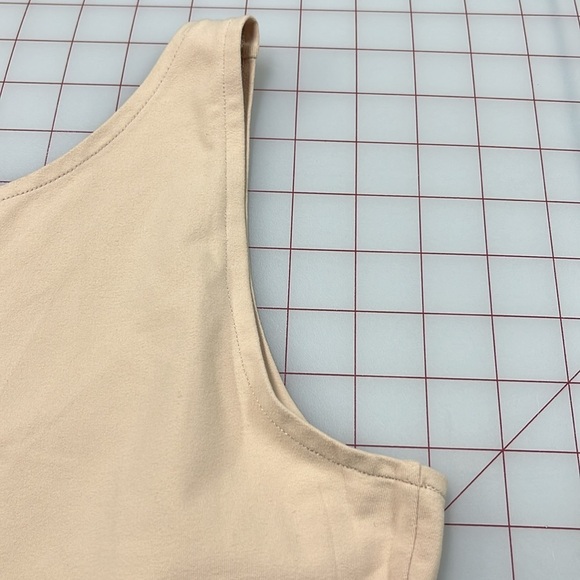 SPANX Assets Red Hot Label 4-Way Tank Shapewear Slip in Tan SZ L - Picture 9 of 13